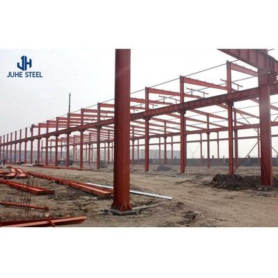 Q235 Q355B Thép cấu trúc thép khung xưởng cho kho công nghiệp chế tạo sẵn