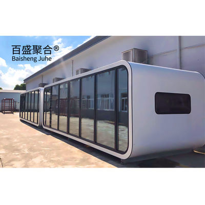 20ft 40ft Container House Điện thoại làm việc văn phòng Pod cho ngoài trời Modern Prefab House