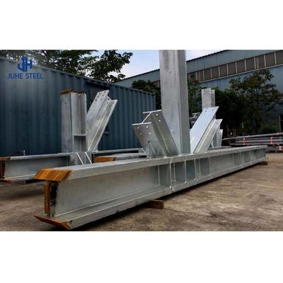 Q235 Q355B lớp thép cấu trúc kho cho sơn kết thúc Xưởng chế tạo sẵn