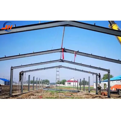 Khung chính thép nhẹ Q345 Q235 Cấu trúc thép tiền chế Xưởng kho