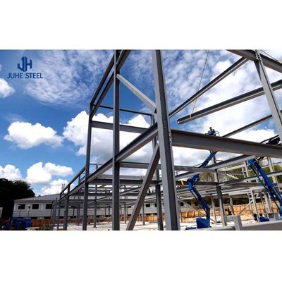 Khung chính thép nhẹ Q345 Q235 Cấu trúc thép tiền chế Xưởng kho