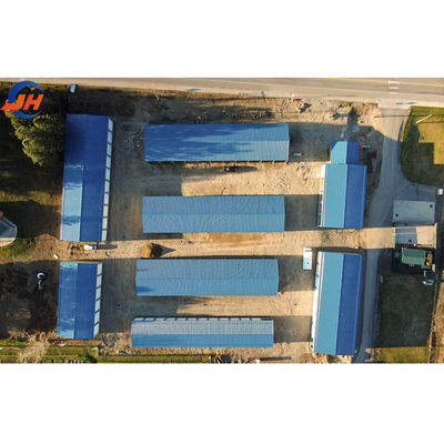 Nhà xây dựng thép với cấu trúc chính Phần Coulmn Steel cấu trúc kho