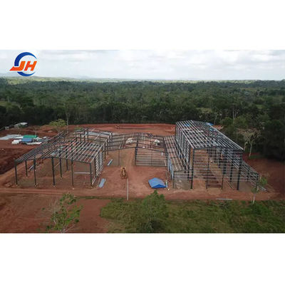 Easy Assembly Metal Prefab Galvanized Steel Structure Workshop để xây dựng nhanh chóng