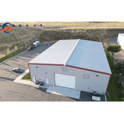 Nhà xây dựng thép Prefab tùy chỉnh Nhà cấu trúc thép bãi đậu xe với độ khoan dung ± 1%