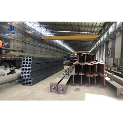 Cấu trúc thép nhẹ Tòa nhà công nghiệp chế tạo sẵn cho trường học Kho hàng trung tâm mua sắm