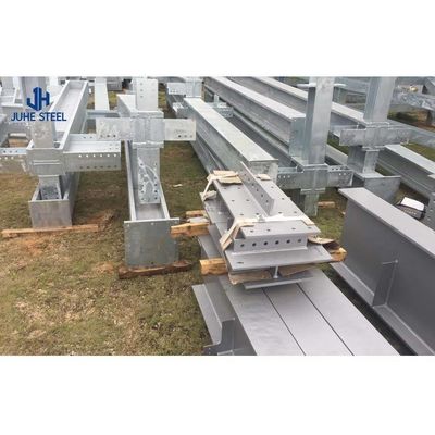 Cấu trúc thép nhẹ Tòa nhà công nghiệp chế tạo sẵn cho trường học Kho hàng trung tâm mua sắm