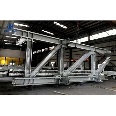 Thép carbon thấp Q235 Q345 Thép kẽm Xưởng kho Hangar Cơ cấu nhà để xe