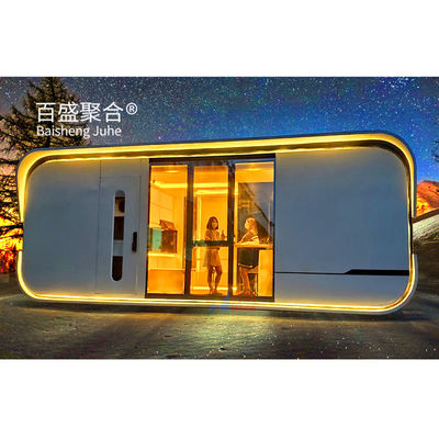 Nhà nhỏ Office Pod với đồ nội thất Thiết kế hiện đại biệt thự Apple Cabin mở rộng