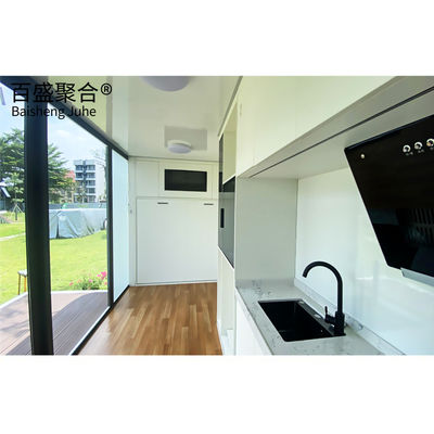 Nhà nhỏ Office Pod với đồ nội thất Thiết kế hiện đại biệt thự Apple Cabin mở rộng