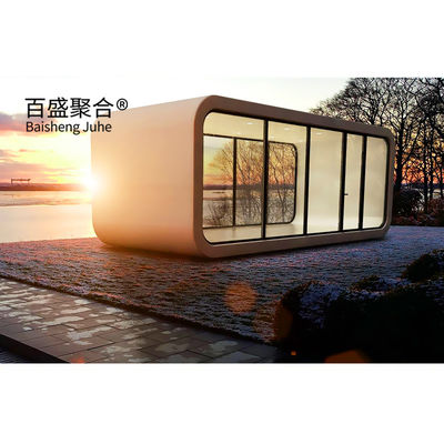 Nhà chế tạo sẵn thiết kế mô-đun tùy chỉnh để sống và làm việc trong trang trí cảnh quan