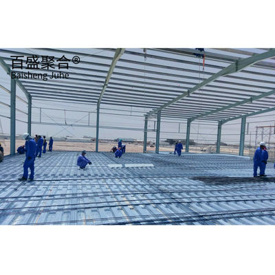 Xây dựng thép dẻo lỏng tăng cường xây dựng di động cho thiết kế nhà kho công nghiệp nhẹ