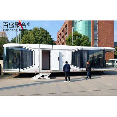 Sản phẩm đặc biệt Căn hộ vỏ không gian được chế tạo sẵn cho khu nghỉ mát cắm trại thân thiện với môi trường