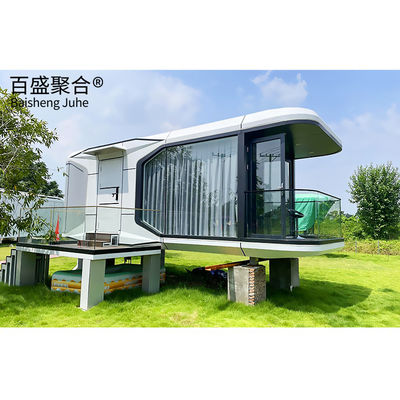 Ngôi nhà viên nang không gian di động với sự kết hợp màu sắc tùy chỉnh