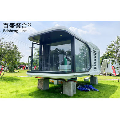 Ngôi nhà viên nang không gian di động với sự kết hợp màu sắc tùy chỉnh