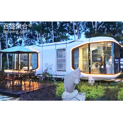 Ngôi nhà viên nang không gian di động với sự kết hợp màu sắc tùy chỉnh