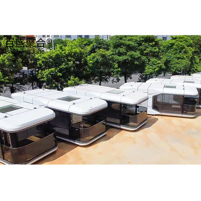 Ngôi nhà viên nang không gian di động với sự kết hợp màu sắc tùy chỉnh