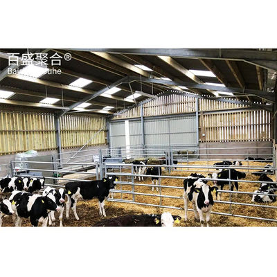 Dịch vụ cắt Q235 Thép carbon thấp Cửa hàng nông nghiệp di động cho gà lợn dê bò