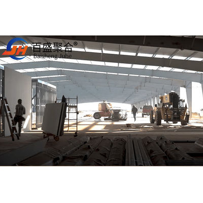Galvanized Frame Industrial Custom Prefab House với C.Z hình dạng thép kênh Purlin