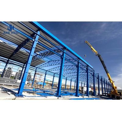 Khoang cấu trúc thép nhẹ với khung mái tự lưu trữ và khung chế tạo sẵn