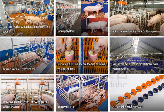 Cánh cửa trượt cửa cuộn cho xây dựng bò bò và lồng lớp trang trại lợn