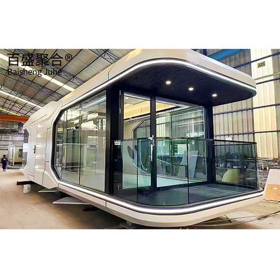 Trang trí cảnh quan Nhà mô-đun 2 tầng Nhà prefab 3 phòng ngủ
