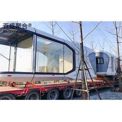 Trang trí cảnh quan Nhà mô-đun 2 tầng Nhà prefab 3 phòng ngủ