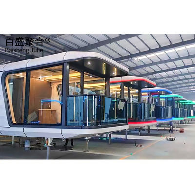 Nhà chứa Villa Nhà chứa kính hai kính tùy chỉnh Khách sạn Cabin Space Capsule