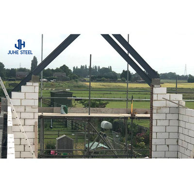Thiết kế trước sân vận động bóng đá thương mại được chế tạo từ thép carbon thấp