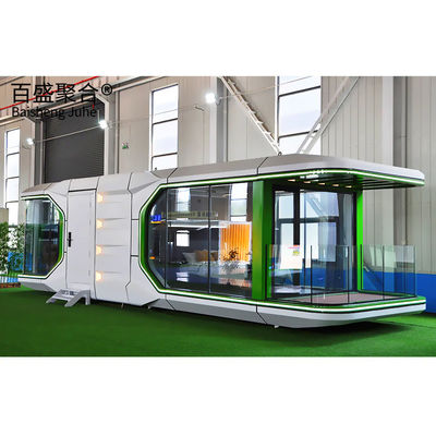 Carport 20ft 40ft Customized Modern Prefab Mobile House Smart Apple Cabin Nhà sẵn sàng