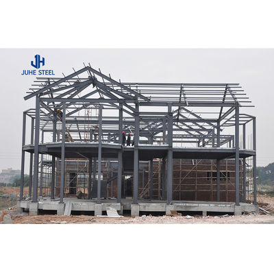 Cấu trúc thép được chế tạo theo yêu cầu Cấu trúc khách sạn hai tầng