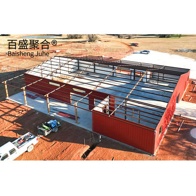 Cửa hàng thương mại Đỏ sắt thép xây dựng bộ thép carbon thấp Q235 Q345