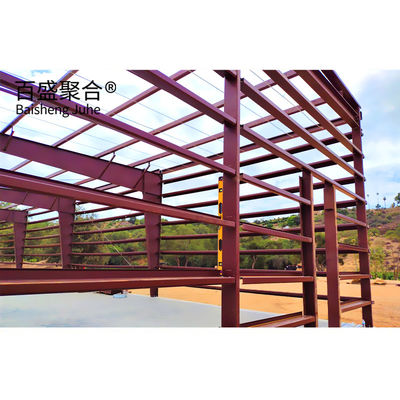 Cửa hàng thương mại Đỏ sắt thép xây dựng bộ thép carbon thấp Q235 Q345