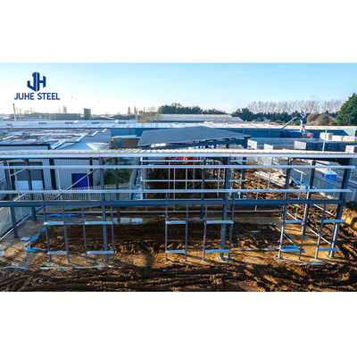 Trung tâm mua sắm đã chế tạo Nhà xưởng kho khách sạn với thép màu tùy chỉnh