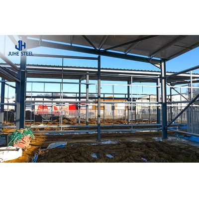 Trung tâm mua sắm đã chế tạo Nhà xưởng kho khách sạn với thép màu tùy chỉnh