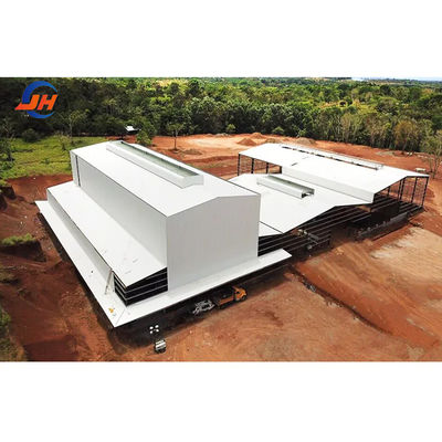 Tòa nhà xưởng xây dựng cấu trúc thép tiền chế với Purlin C.Z hình dạng kênh thép