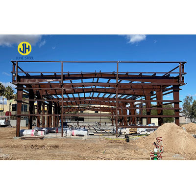Light Prefab Building Steel Structure Workshop với C.Z Shape Steel Channel Purlin được sản xuất