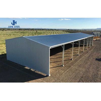 Ước tính Prefabricated Pole Barn Kits Cấu trúc thép Kho nông trại Shed Workshop