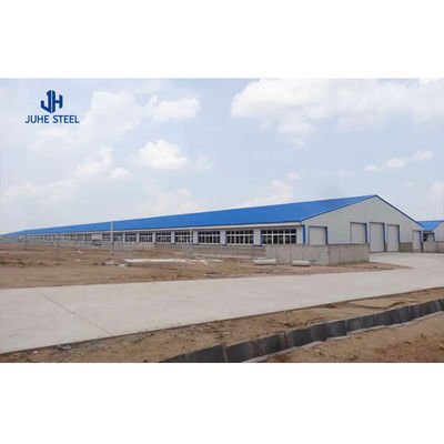 Nhà thép nông nghiệp bằng thép ván đơn cho trại chăn nuôi trong các tòa nhà kim loại nông nghiệp
