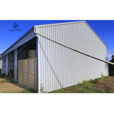 Thép nhẹ Q345 Q235 Khung chính cho tòa nhà kim loại giá cả phải chăng Xây dựng nhà nông