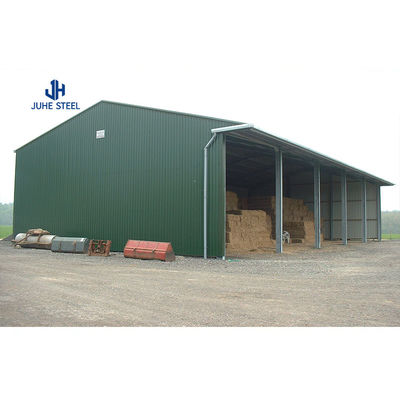 Đặt nhanh Prefabricated Horses Barn Thiết kế Thép Nhà chế tạo cho các tòa nhà nông nghiệp