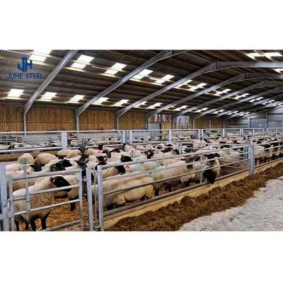 Detachable Steel Structure Shed for Modern Goat and Sheep Farming House Độ dài 60-200m