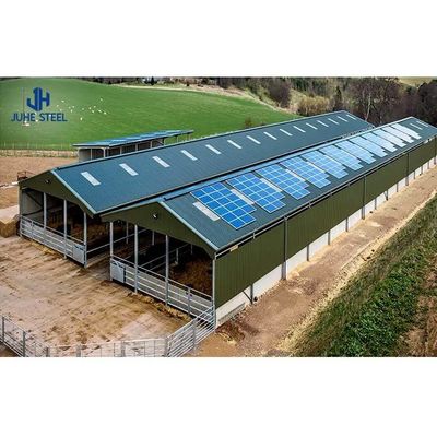 Detachable Steel Structure Shed for Modern Goat and Sheep Farming House Độ dài 60-200m