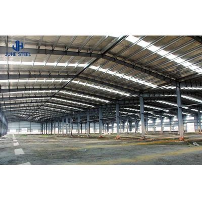 Tiêu chuẩn GB bền Q235B Q355B Các tòa nhà thép tiền chế cho xưởng kho