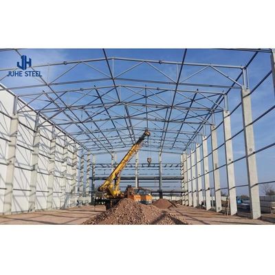 Tiêu chuẩn GB bền Q235B Q355B Các tòa nhà thép tiền chế cho xưởng kho