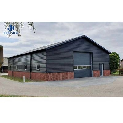 Sliding Door Steel Cattle Shed cho bò và bò Solid H-shaped Steel Beam Main Frame