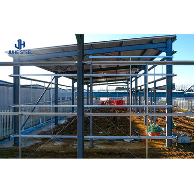 Q355 Q235 Khung chính thép nhẹ cho tòa nhà xưởng sản xuất trước