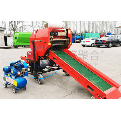 Thép nông nghiệp và chăn nuôi xây dựng 80kg vòng rơm Baler với dịch vụ cắt