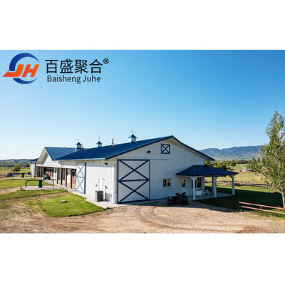 Cấu trúc thép cho nông nghiệp nhà kho nhà kho vải khung kim loại Xây dựng
