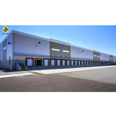 Cấu trúc khung kim loại thép được chế tạo sẵn tùy chỉnh cho tòa nhà cấp Q235 Q355B