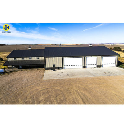 Hình vẽ Prefabricated Light Steel Frame Structure Kho nông trại để tự lưu trữ